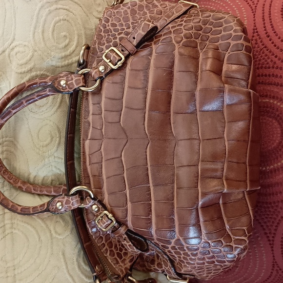 COACH Ashley Cognac Croc - Picture 5 of 9